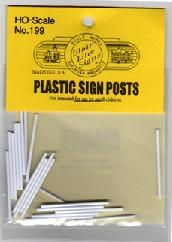 Picture of Blair Line BLR099 N Plastic Sign Posts - 20 Piece