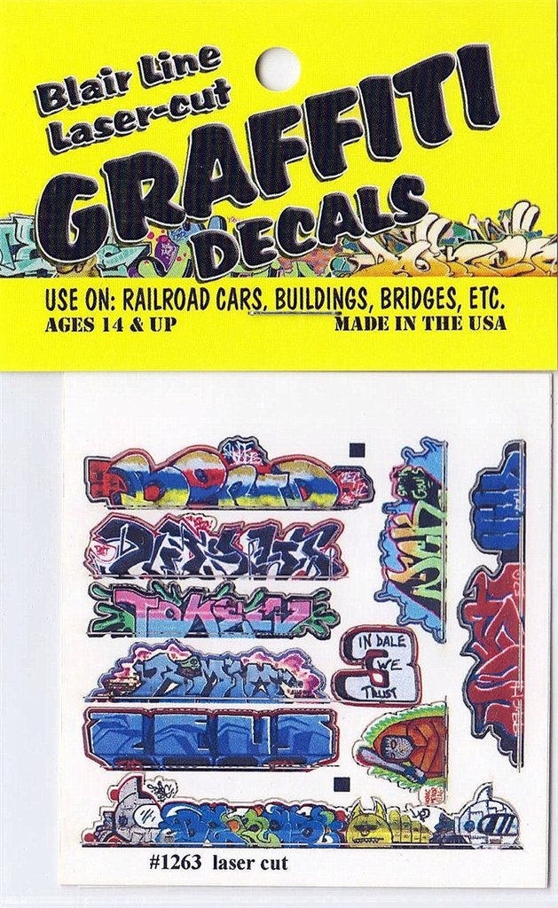 BLR1263 N Graffiti Mega Set