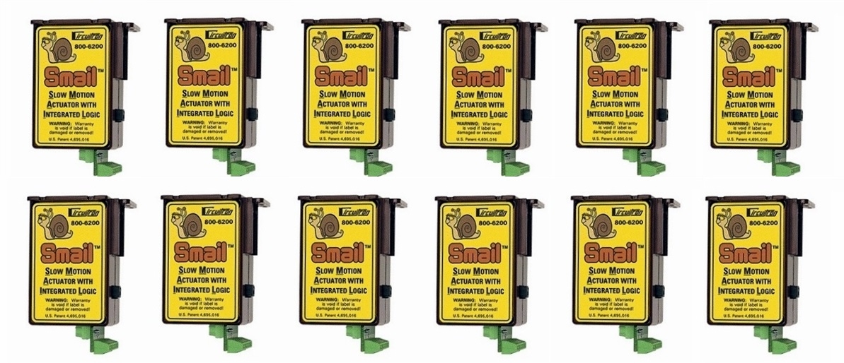 CIR6212 Smail Slow Motion Actuator with integrated Logic Dcc - Pack of 12