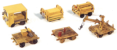 DRP090 Ho Track Crew Work Train Kit