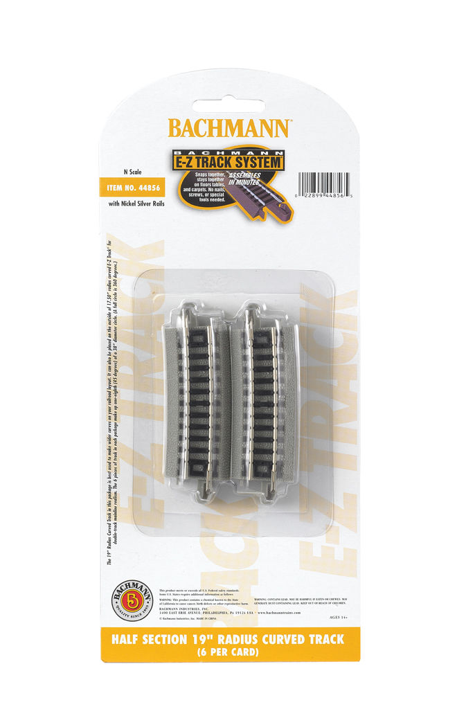 BAC44856 19 in. N 0.5 Curve Radius 6 Card