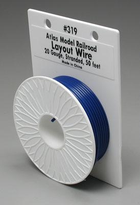 Picture of Atlas ATL319 50 ft. Layout Blue Wire