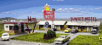 Picture of Blair Line BLR2001 Ho Scale Sunset Motel