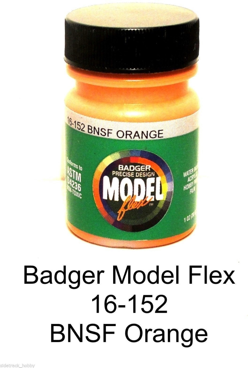 Picture of Badger Airbrush BAD16152 BNSF Orange Acrylic Paint Bottle&#44; BNSF Orange