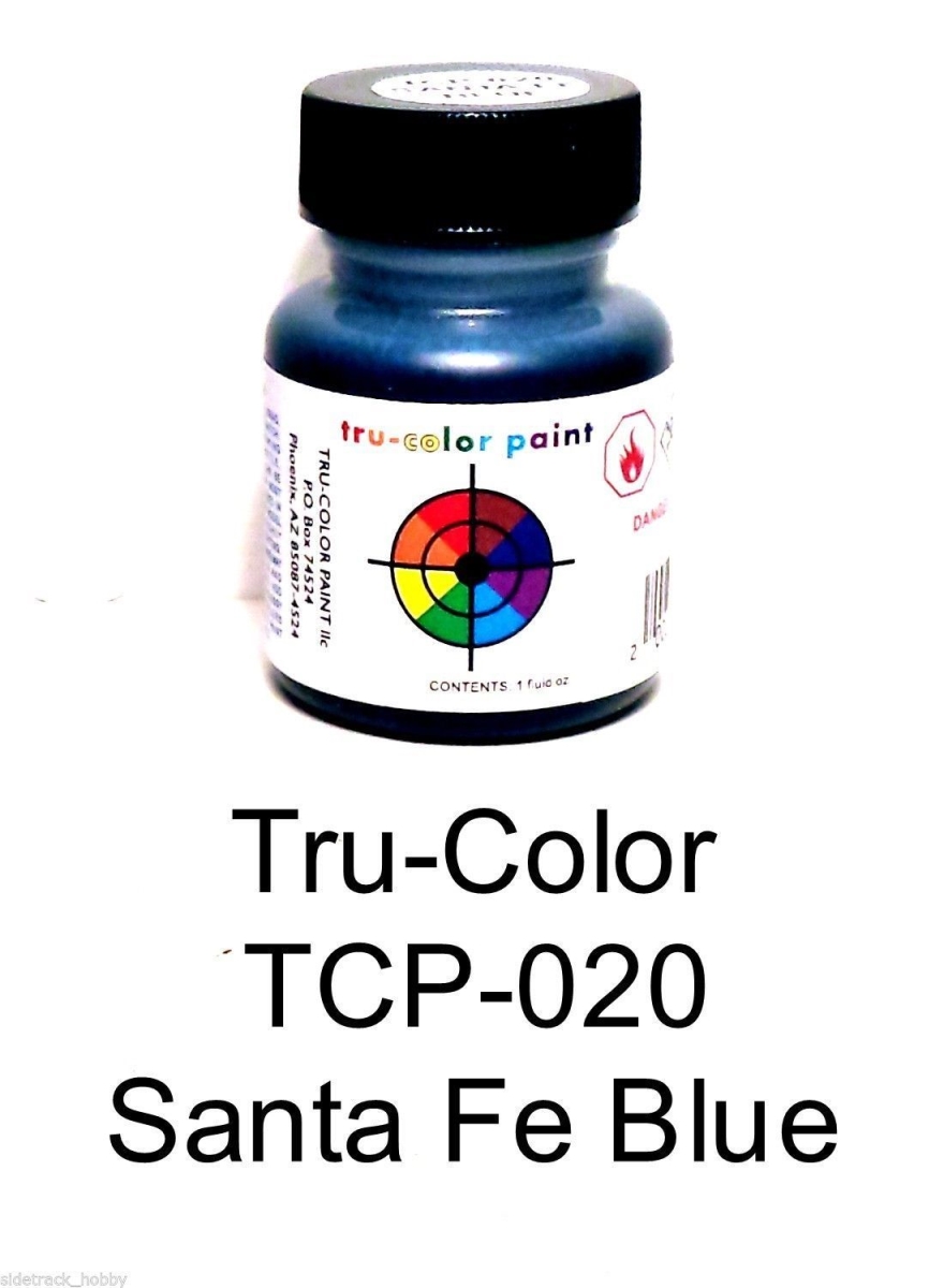 TCP020 1 oz Santa Fe Paint Bottle, Blue
