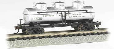 BAC17153 Northern California Wineries 3-Dome Tank
