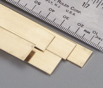 K-S9721 0.5 x 36 in. Brass Strip