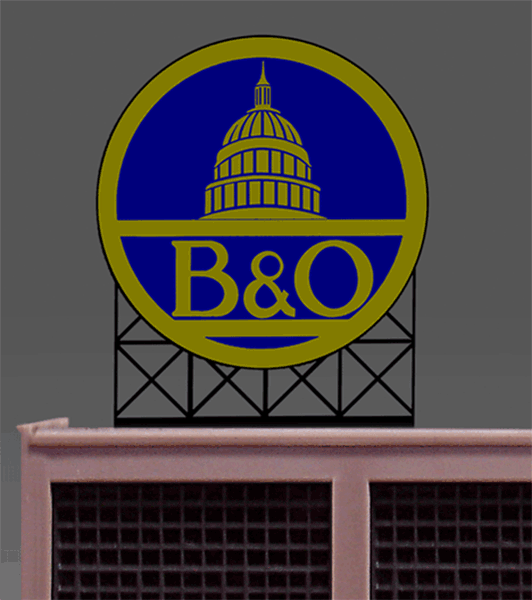MIE882701 Micro Structures Billboard Baltimore & Ohio - Large