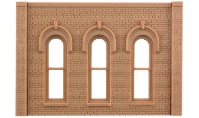 Picture of Design Preservation Models DPM90102 O Arched Window Wall