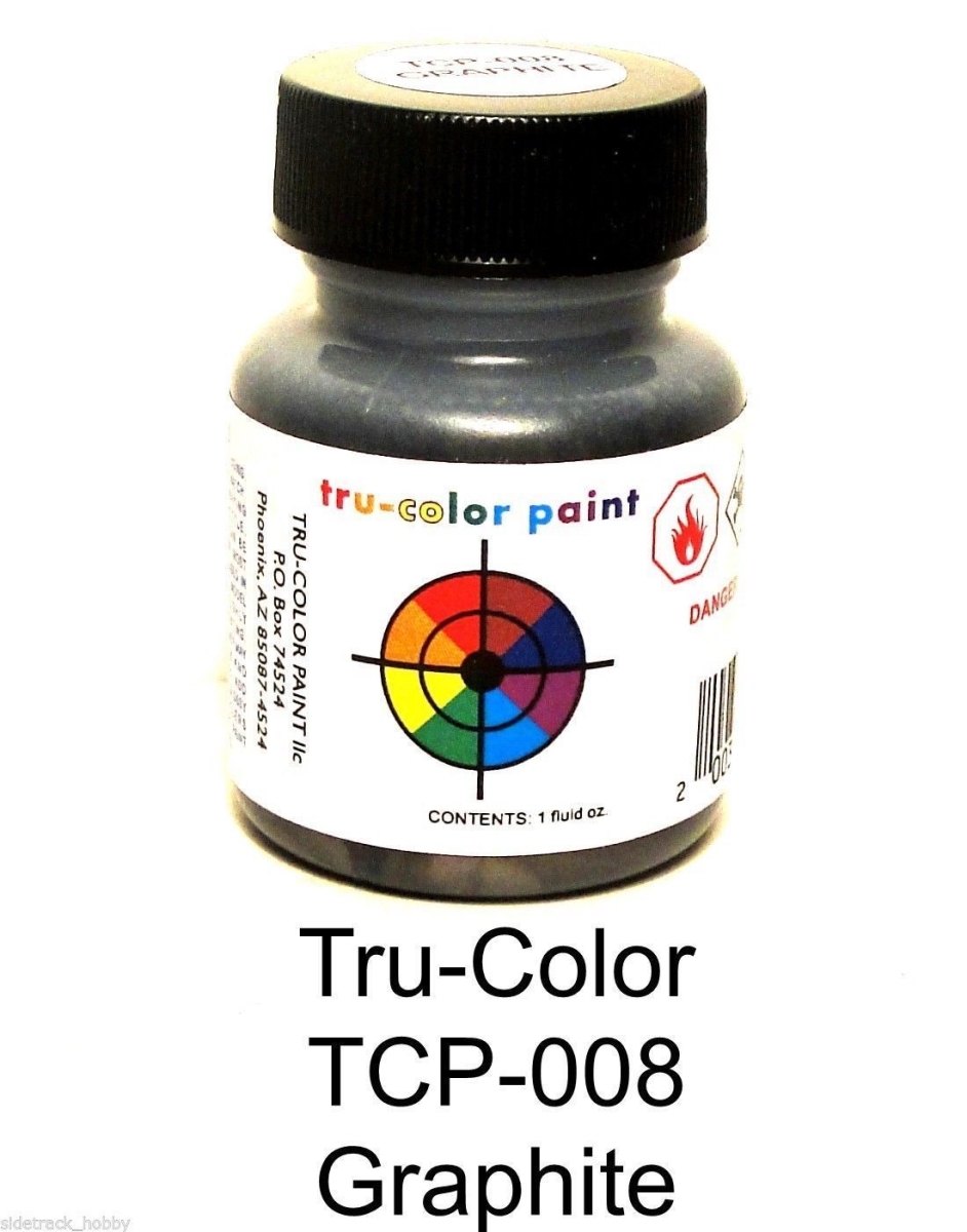 1 oz Graphite Railroad Color Acrylic Paint