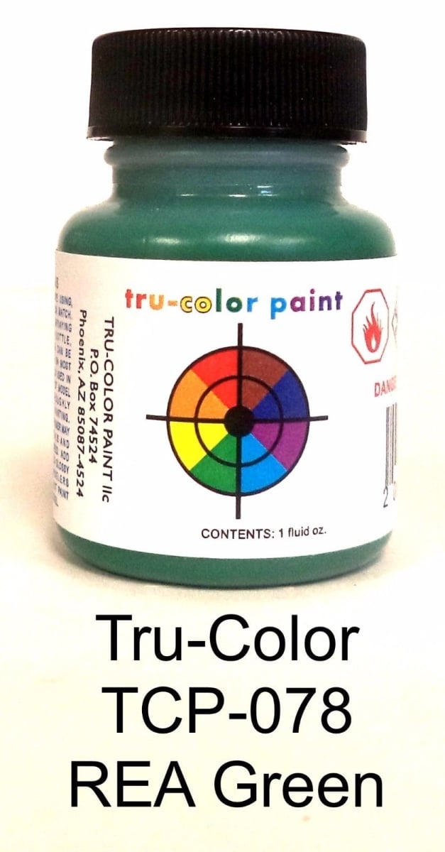 1 oz Rea Green Railroad Color Acrylic Paint