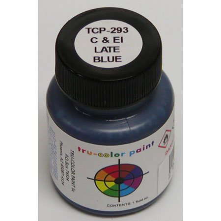 TCP293 Chicago & Eastern Illinois Late Acrylic Paint, Blue