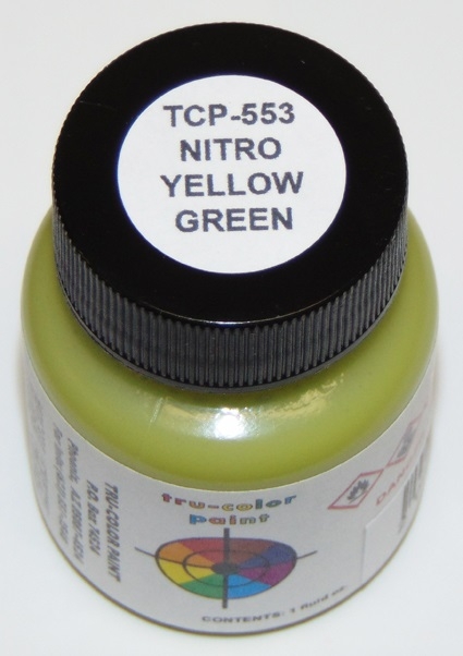 TCP553 High Gloss Nitro Yellow Green Paint