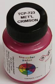 TCP723 High Gloss Metallic Crimson Paint