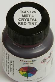 TCP725 High Gloss Metallic Cry Red Tint 1 oz Paint