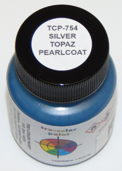 TCP754 High Gloss Silver Topaz Pearlescent Paint