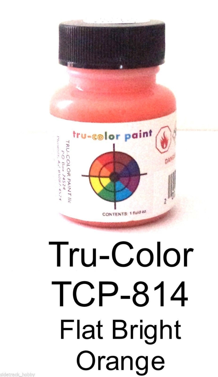 TCP814 Flat Brush, Bright Orange