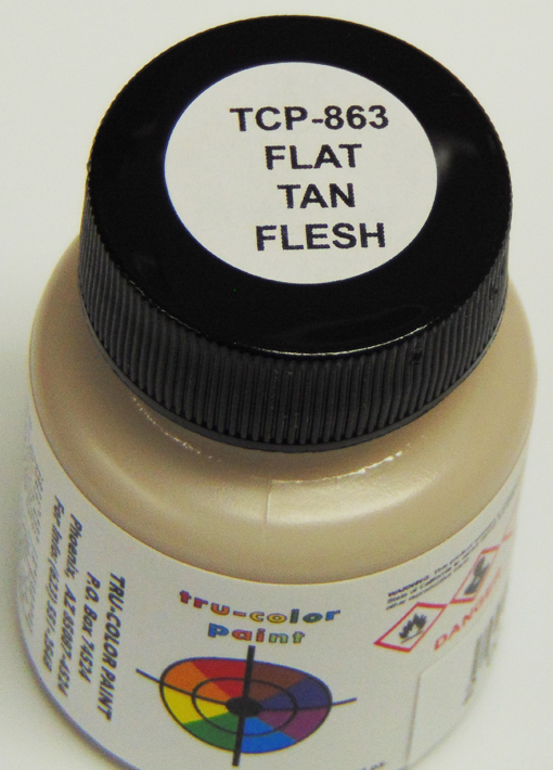 TCP863 Flat Tan Flesh Brushable