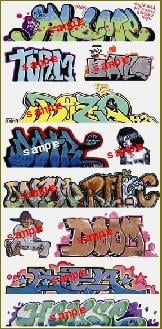 BLR2259 Graffiti Decals Mega Set - No.10 - HO Scale Model Railroad Decal