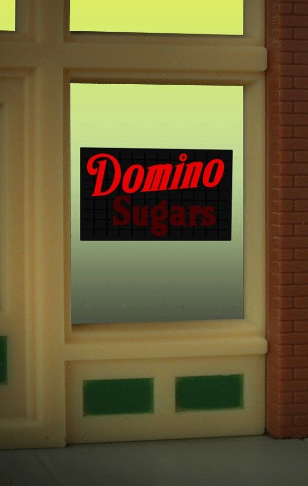 MIE9020 N & HO Dom Window Sign