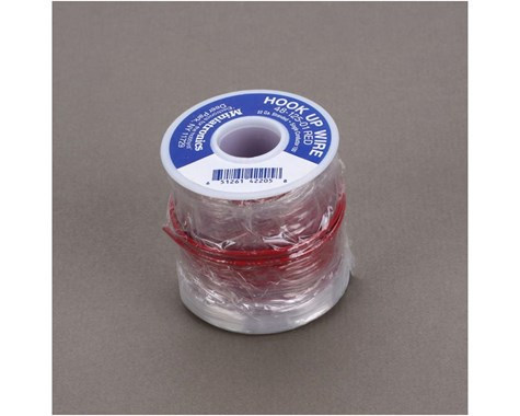 MNT4812501 22 Gauge Wire, Red - 100 ft.