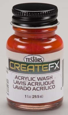 TES79400 1 oz FX Acrylic Wash Teak Paint