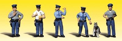 Picture of Woodland Scenics WOO2122 N Policemen Figures