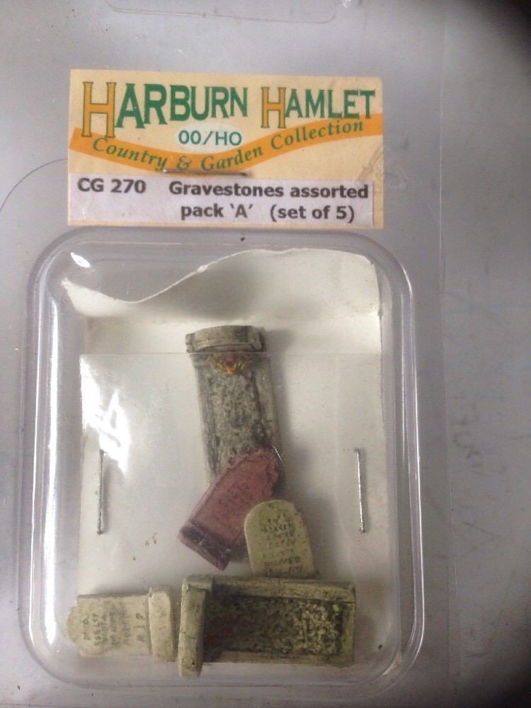 Picture of Harburn Hamlet HHTCG270 HO Gravestones Assorted&#44; Pack of 5