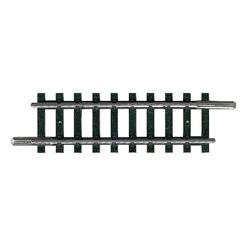 PCOST-2 2.3 in. N Scale Code 80 Short Straight Track