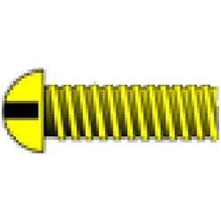 WOO801 Screw Round Head 00-90 1 - Model Railroad Accessory