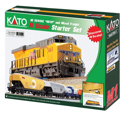 N Scale Union Pacific ESS44AC Freight Train Starter Set