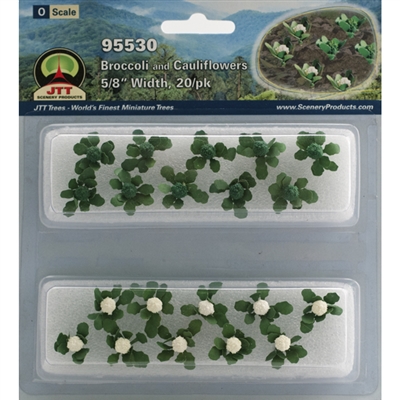 JTT95530 O Scale Broccoli & Cauliflowers