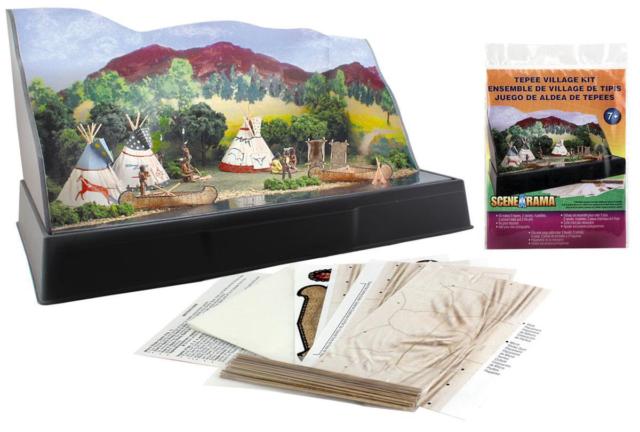 WOO4133 Tepee Village Kit
