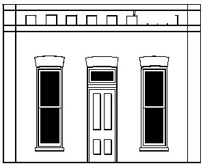 DPM90104 O Squared Entry Door