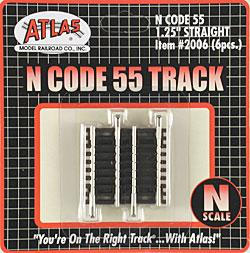 ATL2006 1.25 in. Straight Code 55 - 6 Piece