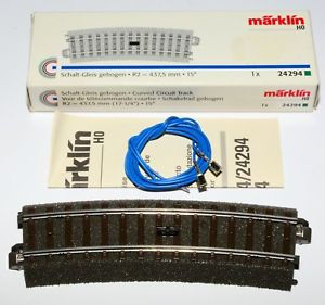 MRK24294 C Curved Circuit Track - 17.25 in -  Marklin