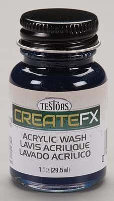TES79412 Fx Acr Wash Blue Paint