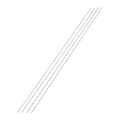 EVG757 0.25 in. Opaque White Polystyrene Z Channel, Pack of 4