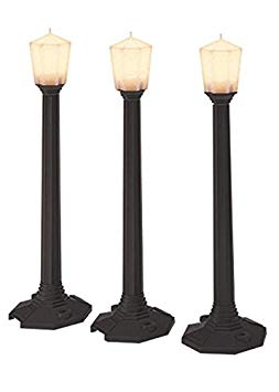Picture of Lionel LNL37174 Classic Street Lamps&#44; Black - Set of 3