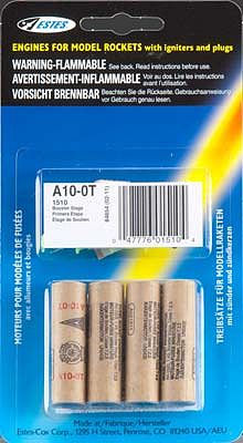 Picture of Estes EST1510 13 mm A10-3T Mini Rocket Engine