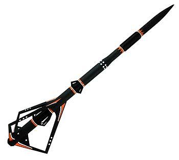 EST7222 24 mm Star Voyager Engine Rocket Kit, Black