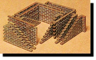 TAM35028 1 by 326 Brick Wall Set