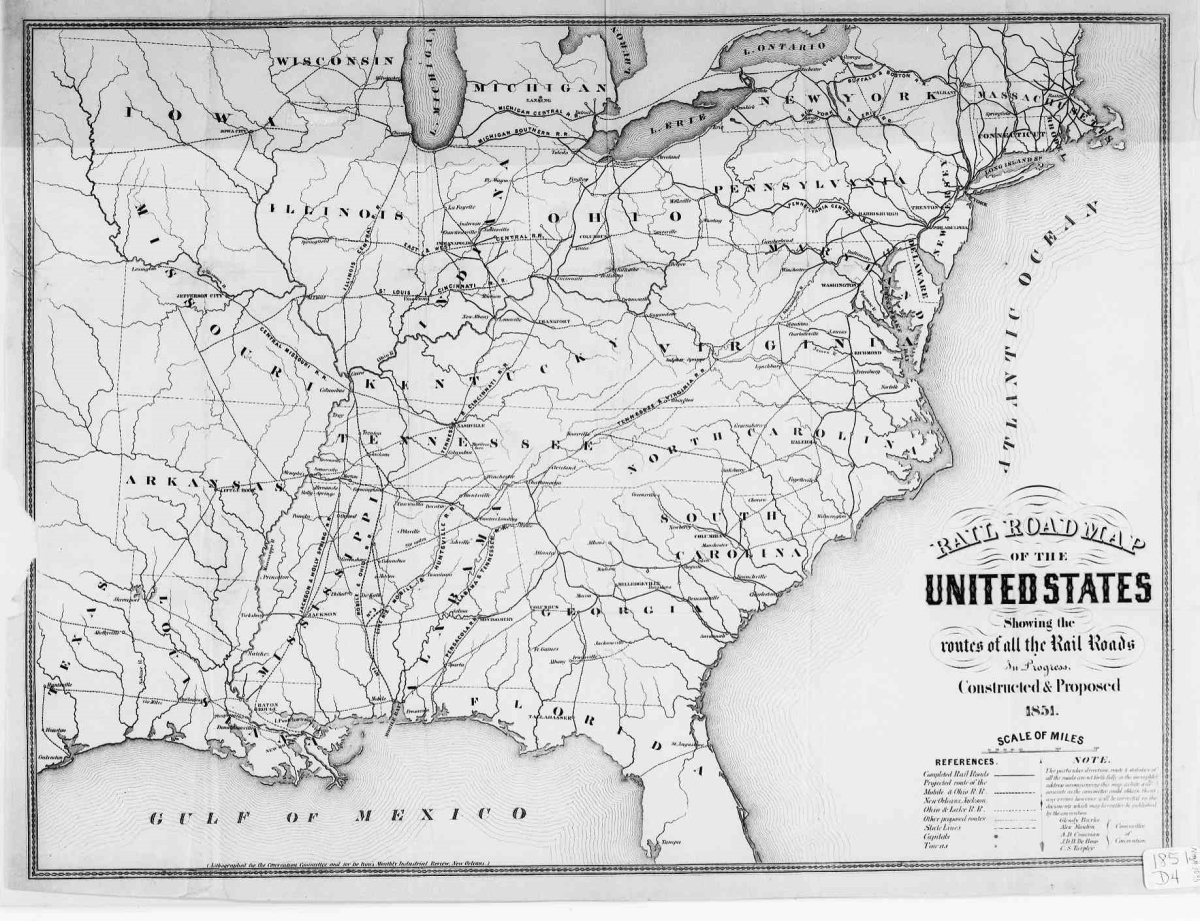 Picture of Kalmbach KAL83030 24 x 36 United States Railraod Map
