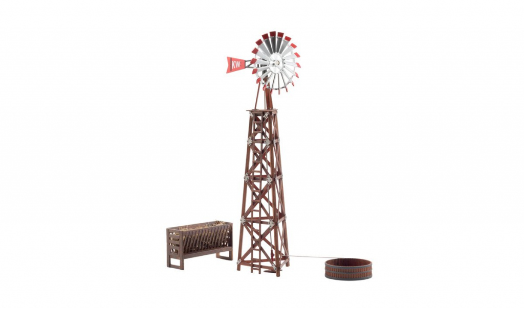 O Scale Built Up Windmill