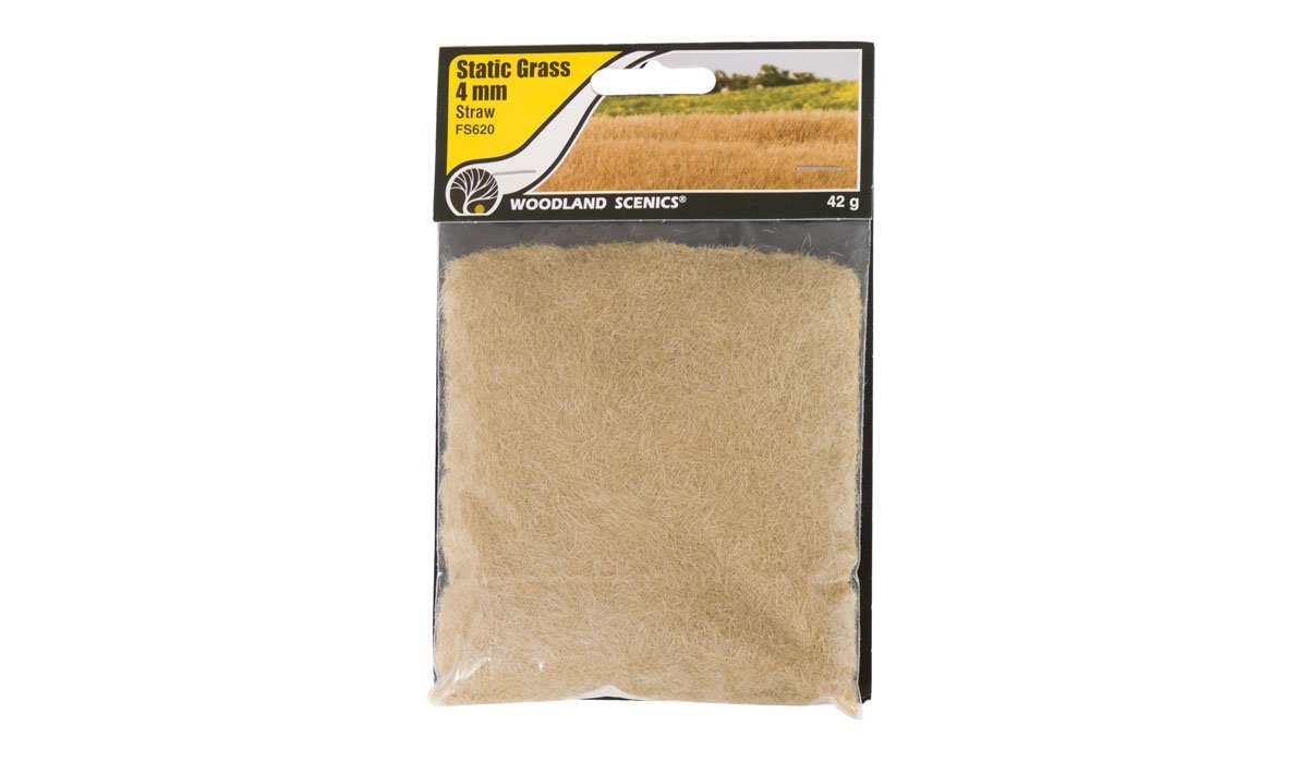 WOO620 4 mm Static Grass - Straw