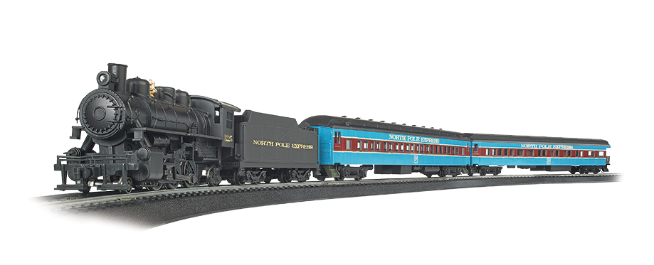 Picture of Bachmann BAC00751 HO Scale North Pole Express Train Set