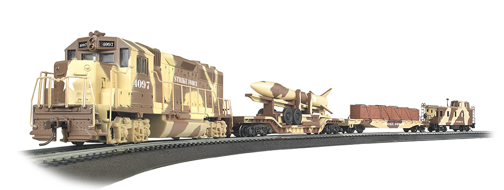 Picture of Bachmann BAC00752 HO Scale Strike Force Train Set