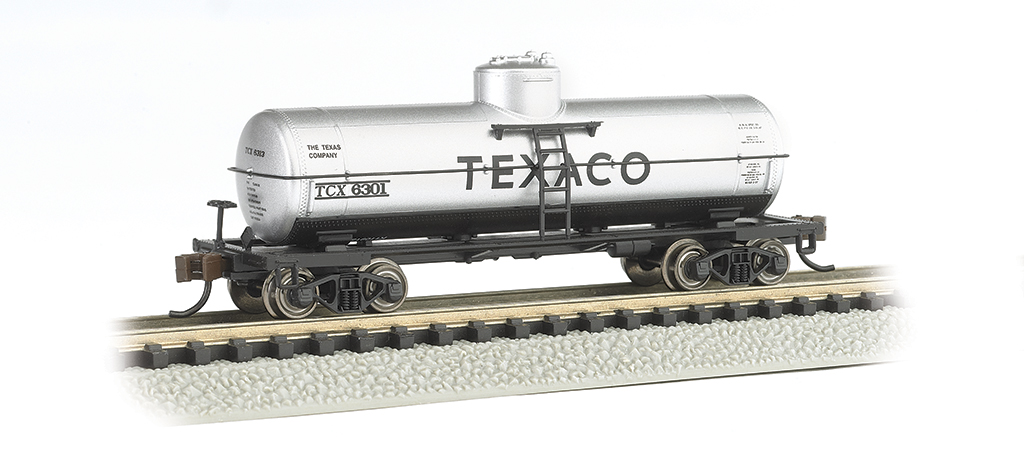 N Scale Texaco 1-Dome Tank Car No.6301