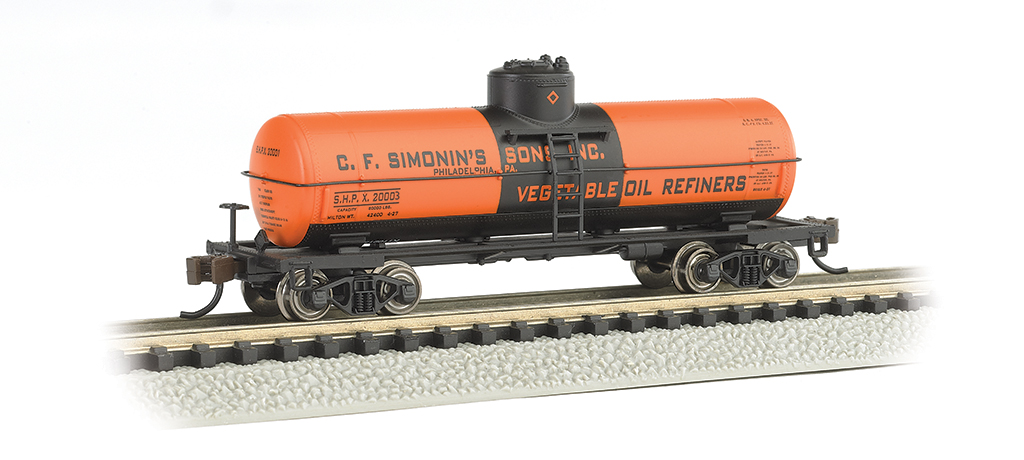 N Scale CF Simonins Sons 1-Dome Tank Car No.20003