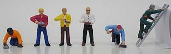 Picture of Model Power MDP5748 HO Scale Mason & Bricklayers Figures